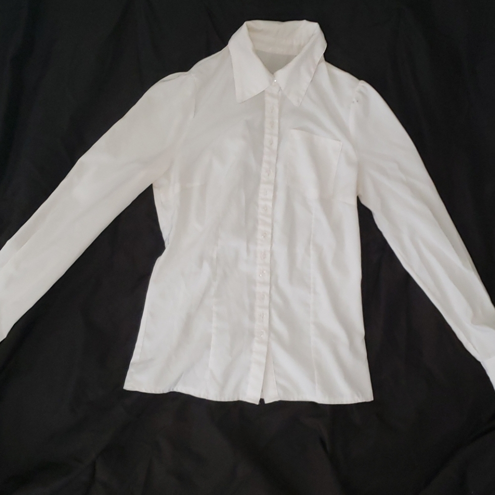 White Button-Up